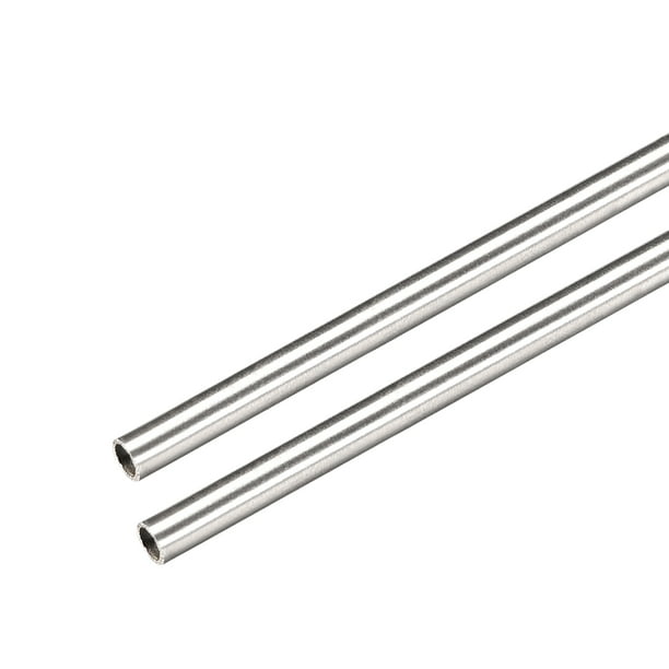 uxcell 304 Stainless Steel Capillary Tube Tubing 2.2mm ID 3.2mm OD 300mm Length 0.5mm Wall 